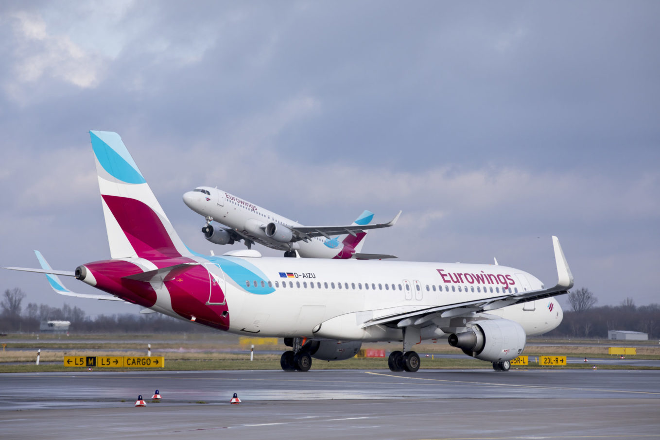 eurowings add luggage